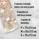 Ver imagem 3 de Adesivo de Porta - Rosas e Bolas 3d