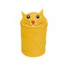 Cesto de Roupas Organizador Brinquedos Dobrável Animais Bichinhos Infantil Multiuso Cor:amarelo;tama - 1