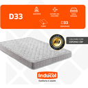 Ver imagem 3 de Colchão Casal Queen Size 100 Espuma D33 A17 Intermediário 158x198 Inducol