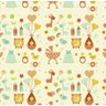 Papel de parede adesivo - Coisinhas de bebê 300 x 59cm - 1
