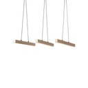 Ver imagem 1 de Lustre Pendente Newline Fit Led 725 Bivolt Dourado 3000k Luz Amarela