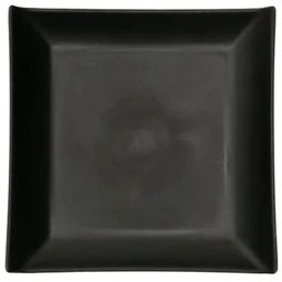 48 Pratos Bandeja Restaurante 20,6cm Preta Plástica Sushi Frutas Petiscos Coza - 6