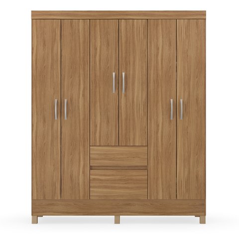 Guarda Roupa 6 Portas Lia Amendola - Bela Móveis