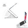 Suporte Em Metal Alumínio Para Notebook Portátil Regulável - 7
