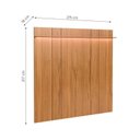 Ver imagem 3 de Painel para TV até 85” com Prateleira e LED Neon Float 215 cm - Canella