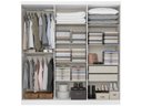 Ver imagem 4 de Guarda Roupa Casal com Espelho 6 Portas e 2 Gavetas 219 x 210cm Presence Yescasa Branco
