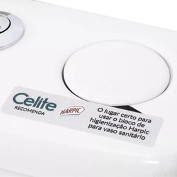 Kit Completo Bacia com Caixa Acoplada Vip Branco Celite - 2