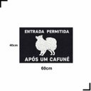Ver imagem 2 de Tapete Capacho Entrada Cafuné Spitz Lulu 60x40 Cachorro Pet