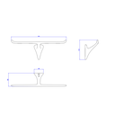 Ver imagem 2 de Papeleira Dupla Jader Almeida Black Matte - Deca Deca Metais