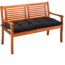 Ver imagem 2 de Almofada Assento Para Banco Futton 110x45cm - Preto FASTLAR Almofada para Banco