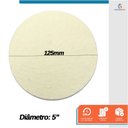 Ver imagem 6 de Kit Polimento de Vidros para Furadeira Esmerilhadeira com Base de Lixa 125mm e Disco Feltro de Lã 5 