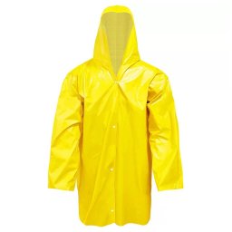 2x Capa de Chuva Pvc Forrado Amarela G - Plastcor 700.30347 - 4