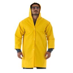 2x Capa de Chuva Pvc Forrado Amarela G - Plastcor 700.30347 - 2