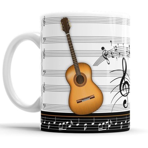 Caneca Música Violão