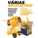 Ver imagem 5 de Betoneira Multifuncional Smart 130 Litros 1/2 Cv 220v Csm Smart 130l