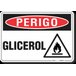 PLACA PERIGO GLICEROL - 1