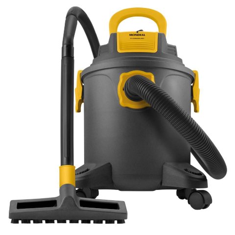 Aspirador de Água e Pó Hydrodust Mondial Apt-03-20L Preto e Amarelo 1600W 220V