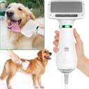 Ver mais imagens de Super Cão Gato Estimação 2 In 1 Escova Deslizante Elétrica Leve Silenciosa Modeladora Penteado Remov