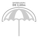 Ver imagem 7 de Guarda-sol Alumínio 2,60m Azul