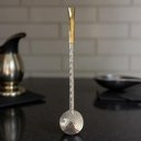 Ver imagem 4 de Bomba para Chimarrão Inox Premium Bocal Banhado a Ouro 24k