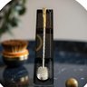 Bomba para Chimarrão Inox Premium Bocal Banhado a Ouro 24k - 8