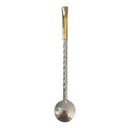 Ver imagem 1 de Bomba para Chimarrão Inox Premium Bocal Banhado a Ouro 24k