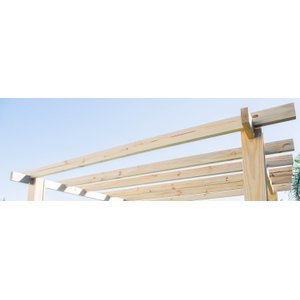 Caibro de Pinus Tratado com Nós 4,5 X 9,0 X 290 Centímetros - Pensemadeiras - Única Único
