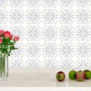 Ver imagem 4 de Papel de Parede para Cozinha Azulejo Português Lavável Branco