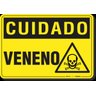 PLACA CUIDADO VENENO - 1