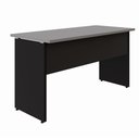 Ver imagem 4 de Mesa Retangular Escrivaninha 135cm x 60cm Tampo 25mm com Pés Painel F5 Office Cor:Cinza Sagrado com