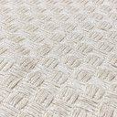 Ver mais imagens de Tapete Sala Quarto Rústico 2,00m X 1,40m Moderno Antiderrapante Decoração Artesanal Boho Tear Cru