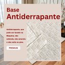 Ver imagem 6 de Tapete Sala Quarto Rústico 2,00m X 1,40m Moderno Antiderrapante Decoração Artesanal Boho Tear Cru