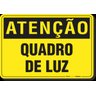 PLACA ATENÇÃO QUADRO DE LUZ - 1