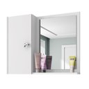 Ver imagem 1 de Espelheira e Armario Superior Gênova Branco - Bechara