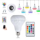 Ver imagem 1 de Lâmpada Led 12w E27 Rgb Colorida com Caixa de Som