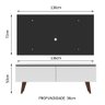 Rack Madesa Le Mans e Painel para Tv até 55 Polegadas 2 Portas - 3