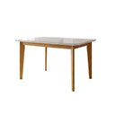 Ver mais imagens de Conjunto de Mesa de Jantar 4 Lugares Siera em Madeira Maciça Marrom