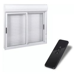 Janela Persiana de Aluminio Automatizada Esquadrias Brasil - 1,20 x 1,50 - 1