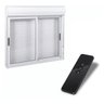 Janela Persiana de Aluminio Automatizada Esquadrias Brasil - 1,20 x 1,50 - 1