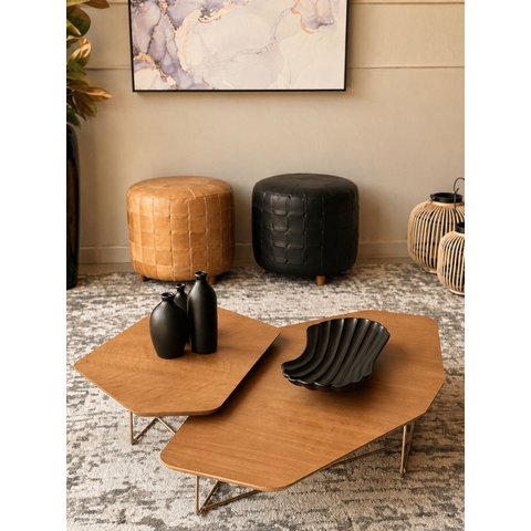 Mesa de Centro para Sala Orgânica Egito