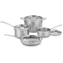Ver imagem 1 de Cuisinart Jogo de Panelas Multiclad Pro, 7 Peças em Aço Inox