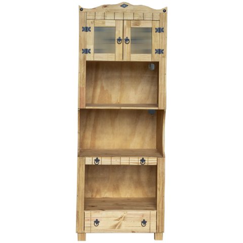 Armário  Forno e Microondas Madeira Maciça