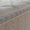 Conjunto Cama Box Queen Size Roma 158x198x71 Bege/Branco c/ Molas Ensacadas - 6
