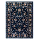 Ver imagem 1 de Tapete Sala Quarto Antiderrapante Tipo Belga Persa Clássico:Petunia Azul/2,00x3,00m