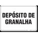 PLACA ORGANIZAÇÃO DEPÓSITO DE GRANALHA - 1