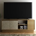 Ver imagem 2 de Rack 2 Portas Para Tv 64 Polegadas R1480 Natural Palha Tecno Mobili