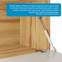 Ver imagem 6 de Armário de Cozinha Modulada com Balcão e Tampo 8 Portas 4 Gavetas Ágata 100% Mdf Vidro Reflecta Amên