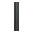 Ver imagem 3 de Painel Ripado Interno de Poliestireno 270cm x 12cm 1cm Formaco Decor Preto