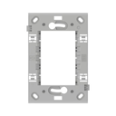 Ver imagem 2 de Kit C/10 Suporte Plastico 4x2 Weg Refinatto Cinza