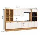 Ver imagem 4 de Cozinha Completa 16PTS 2GAVS s/Tpo Provence Cinamomo/Off White